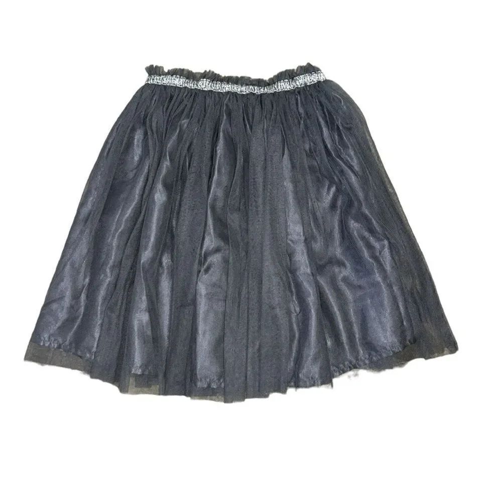 Girls Gray Tulle Skirt(Size M7/8) - Picture 3 of 8